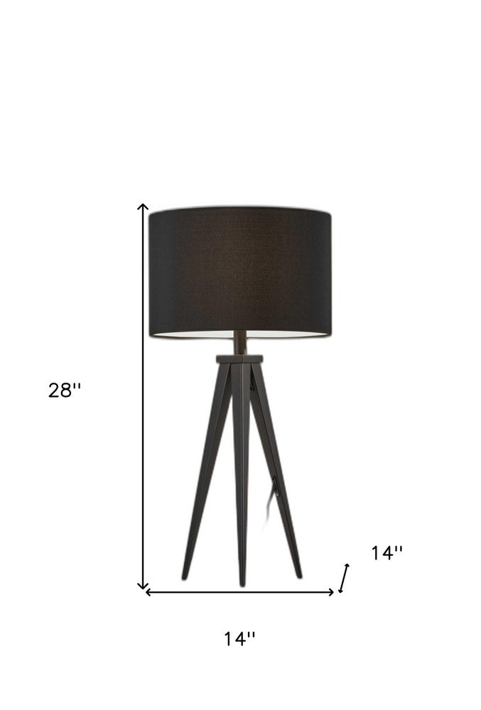 Natural Wood Circular Block Table Lamp - Organic Modern Design