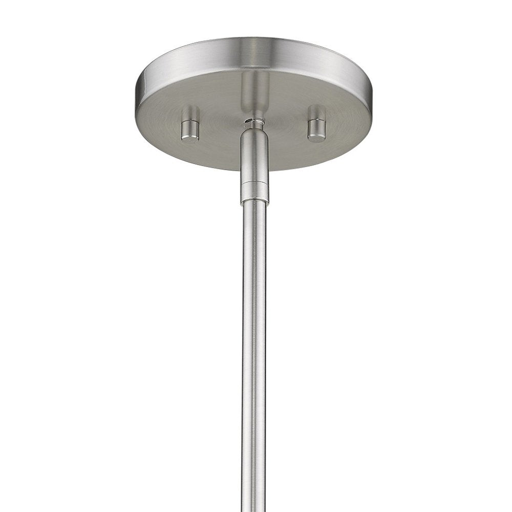 Calix 8-Light Satin Nickel Pendant - Grand Statement Chandelier