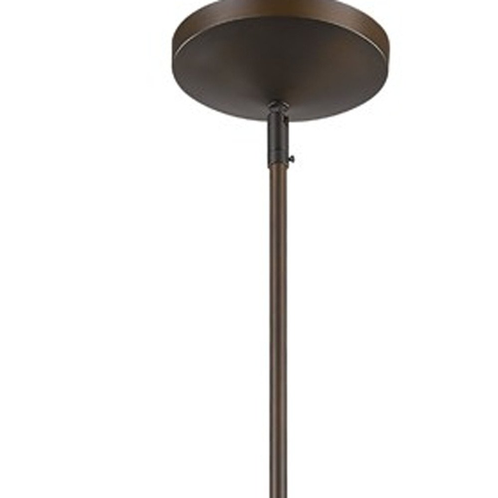 Industrial Bronze Metal Wall Sconce - Utilitarian Design