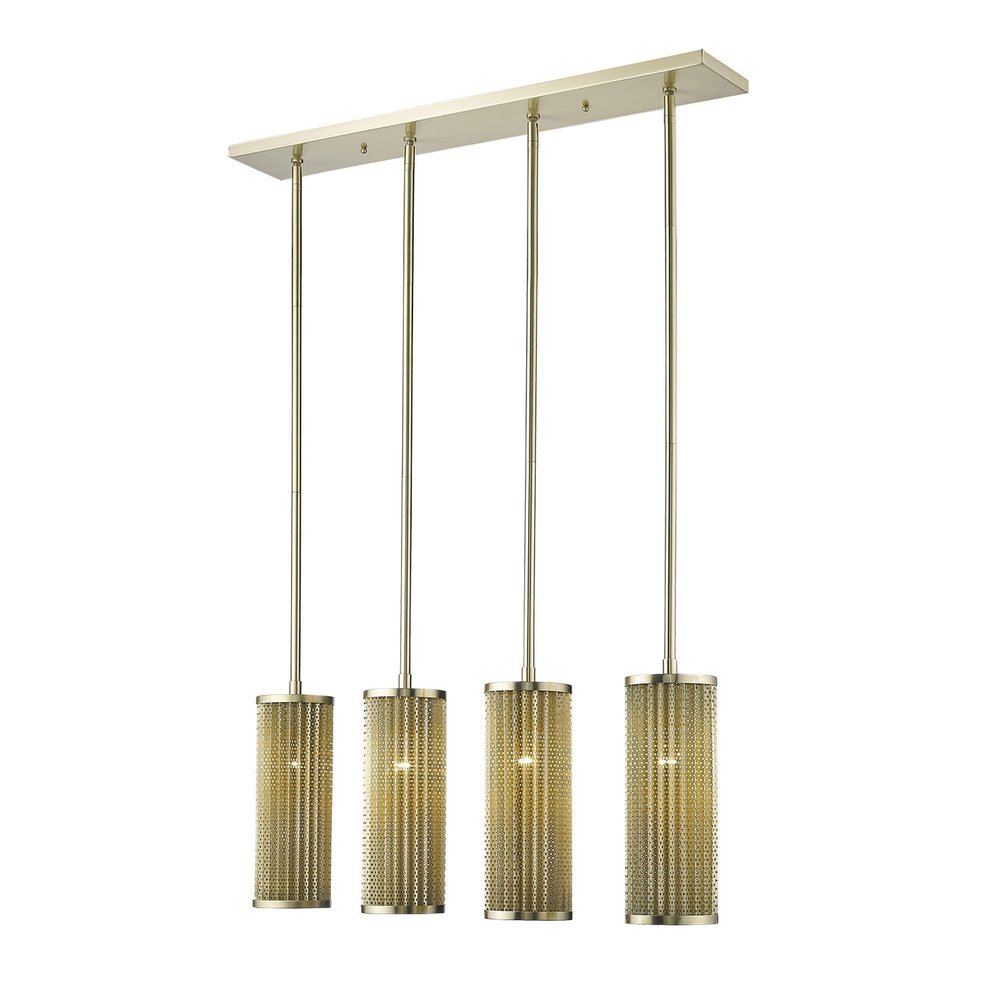 Basetti Light Gold Pendant - Modern Statement Chandelier