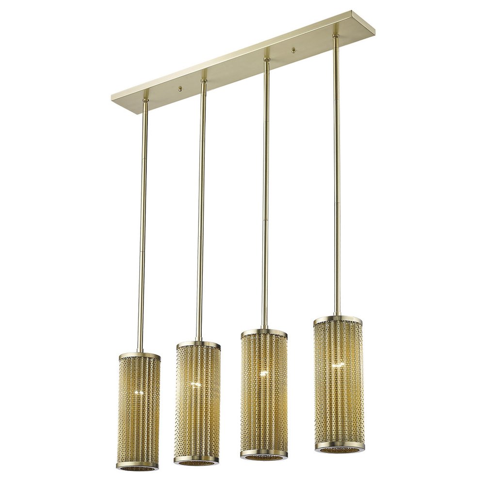 Basetti Light Gold Pendant - Modern Statement Chandelier