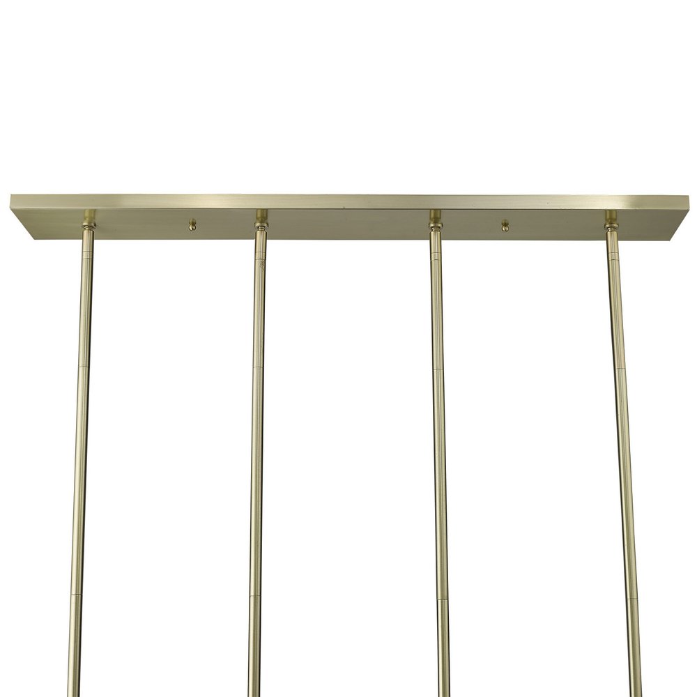 Basetti Light Gold Pendant - Modern Statement Chandelier