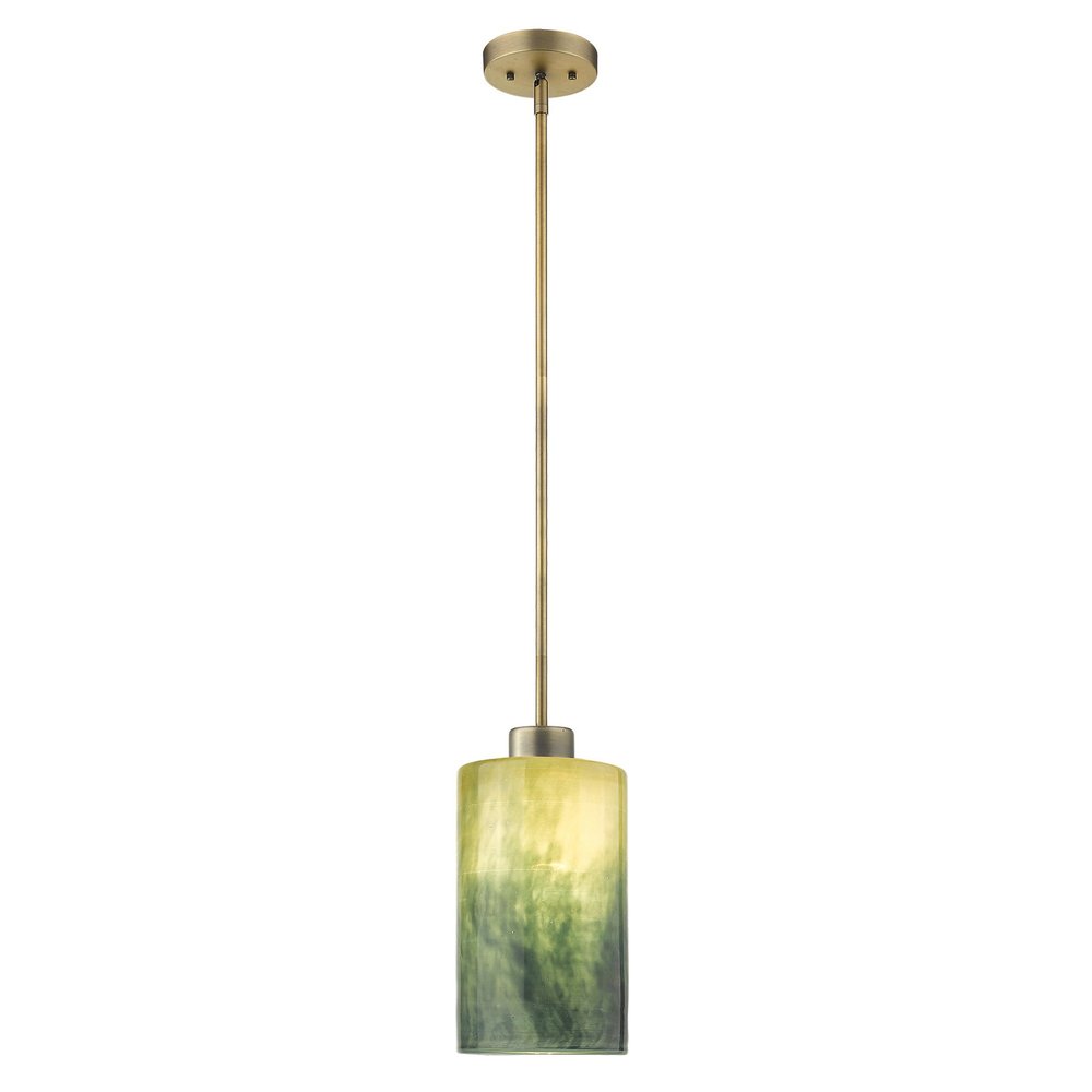 Monet Brass Pendant Light - Modern Artisan Design