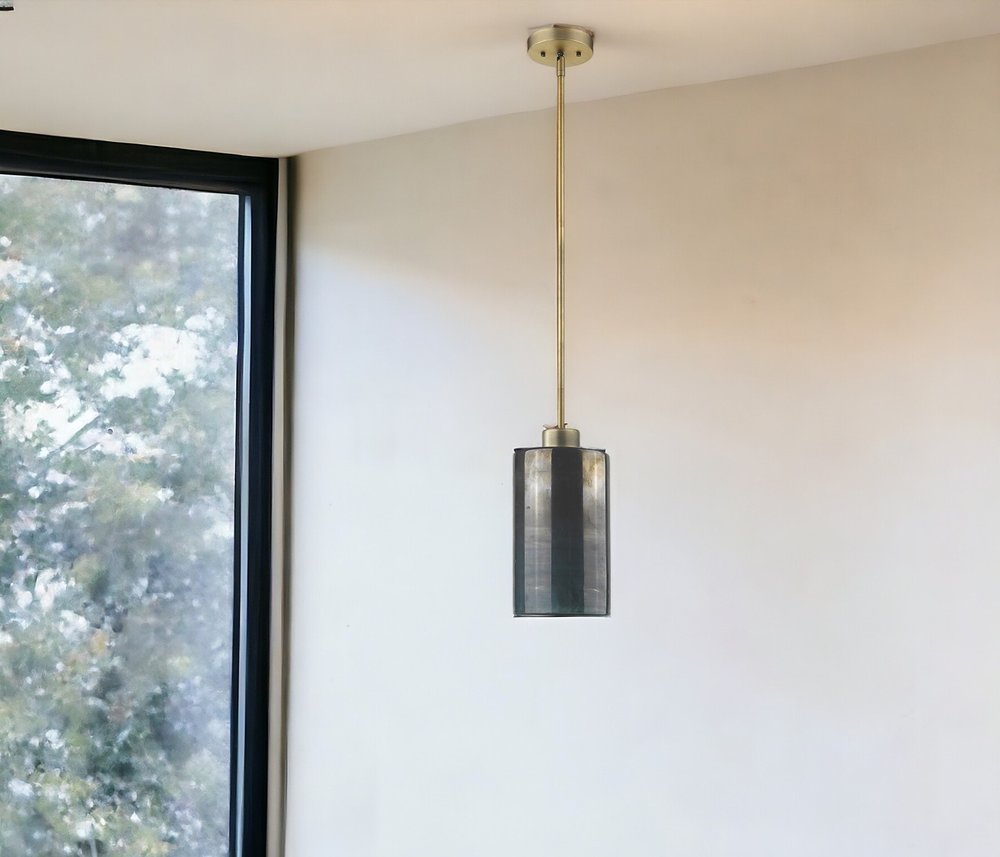 Monet Brass Pendant Light - Modern Artisan Design