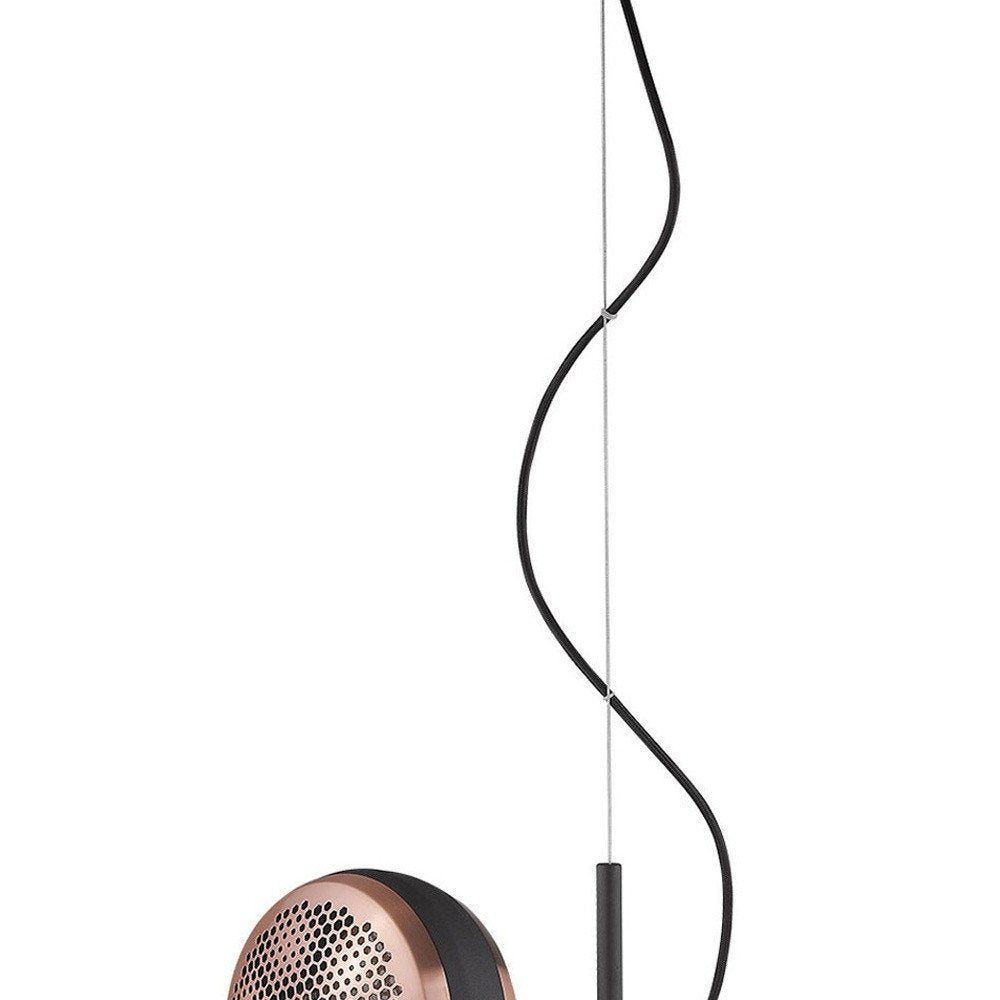 Tholos 4-Light Matte Black Pendant - Modern Cluster Design