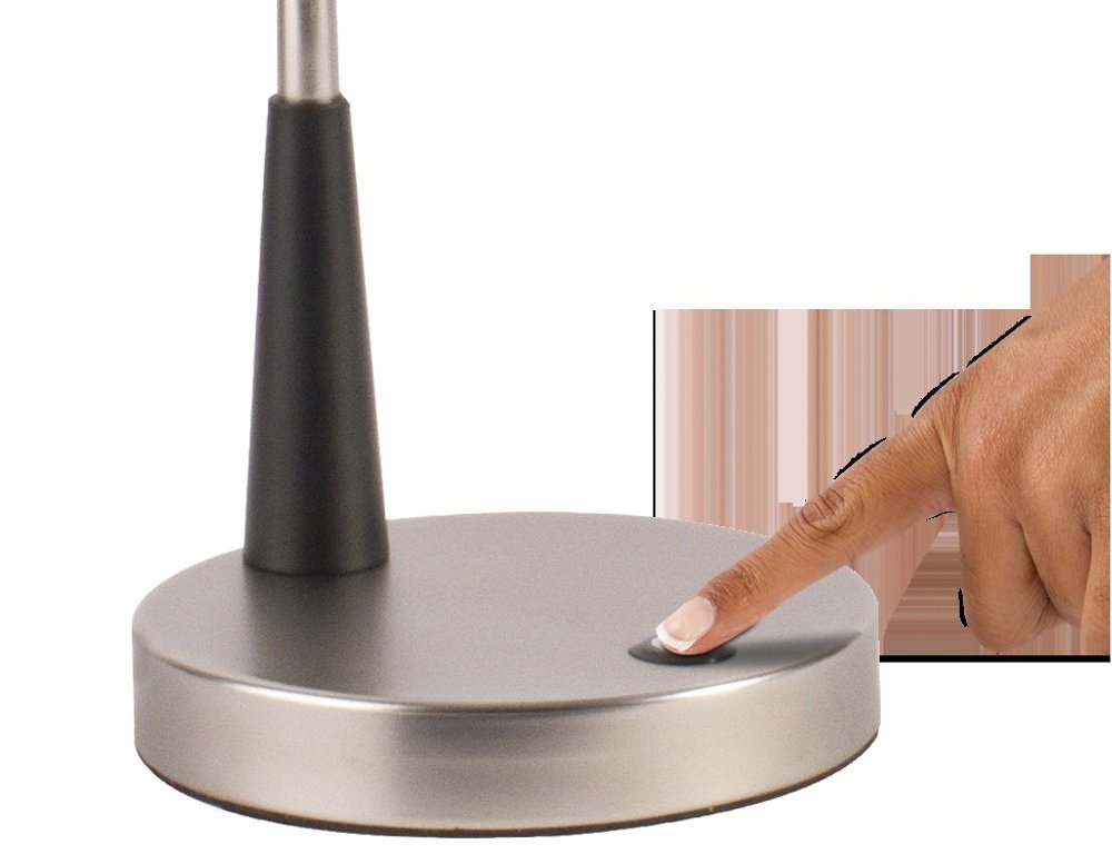 Industrial Silver Metal Wall Sconce - Modern Utilitarian Design