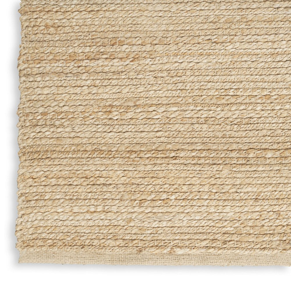 Natural Jute Flatweave Handmade Area Rug - 6x9 Cottage | AUREMI