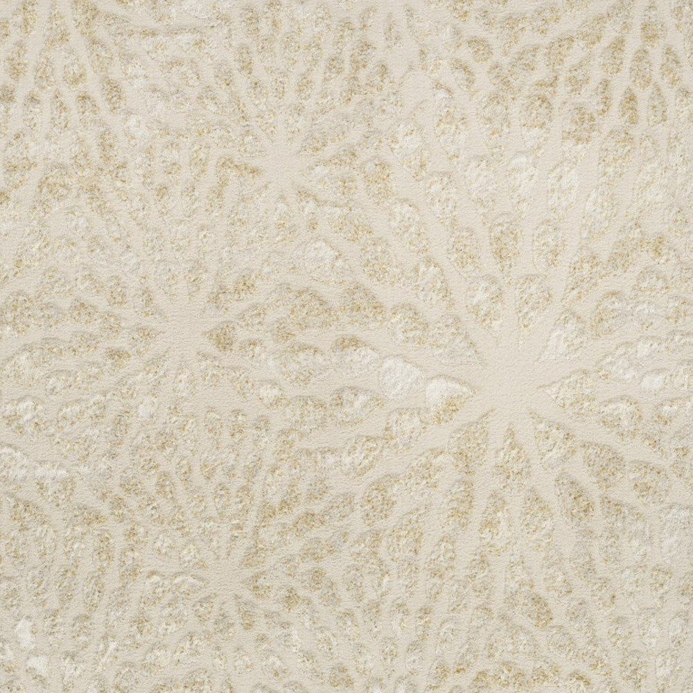 Ivory Abstract Area Rug