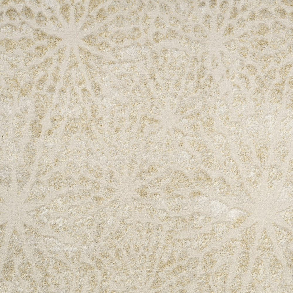 Ivory Abstract Area Rug