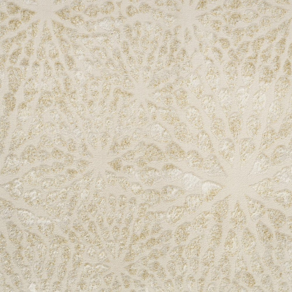 Ivory Abstract Area Rug