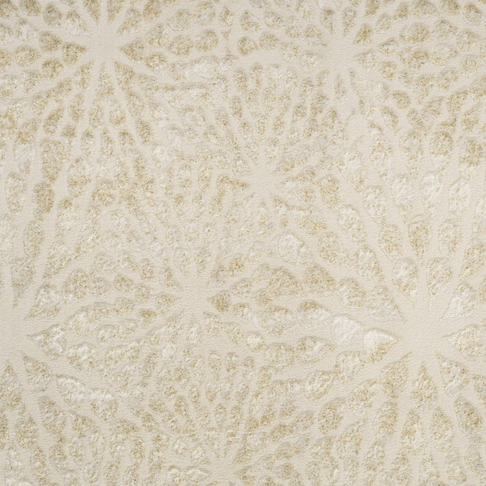 Ivory Abstract Area Rug