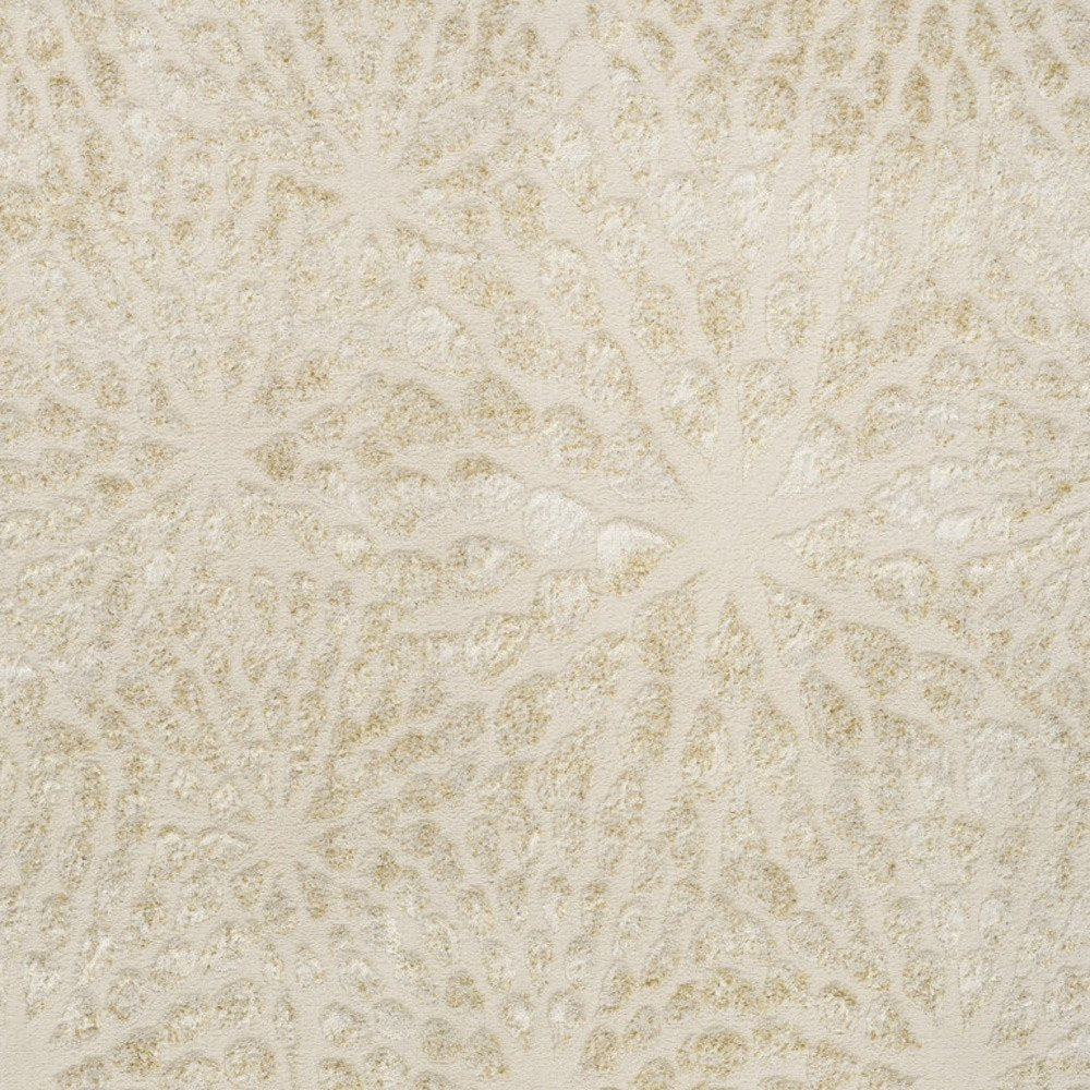 Ivory Abstract Area Rug