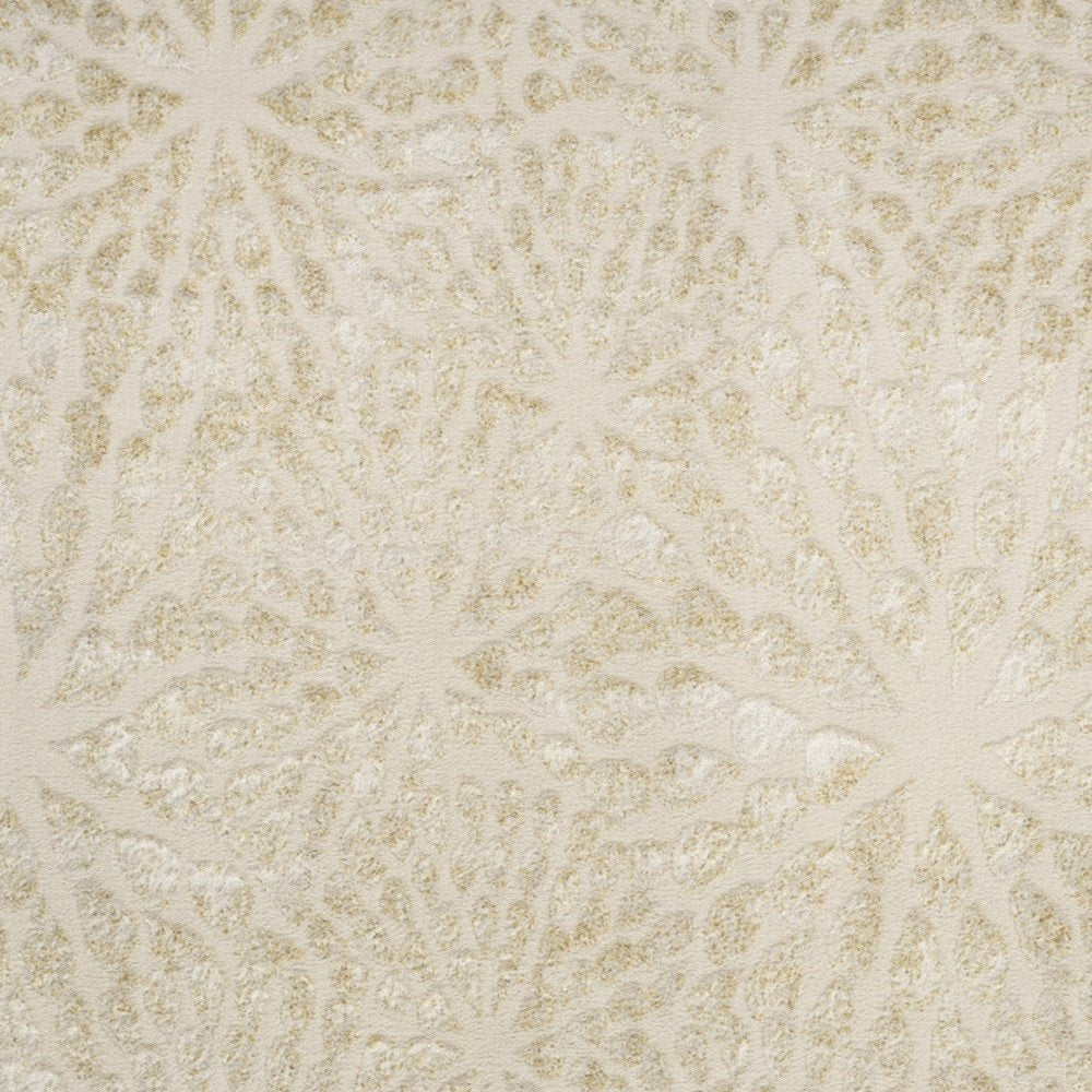 Ivory Abstract Area Rug