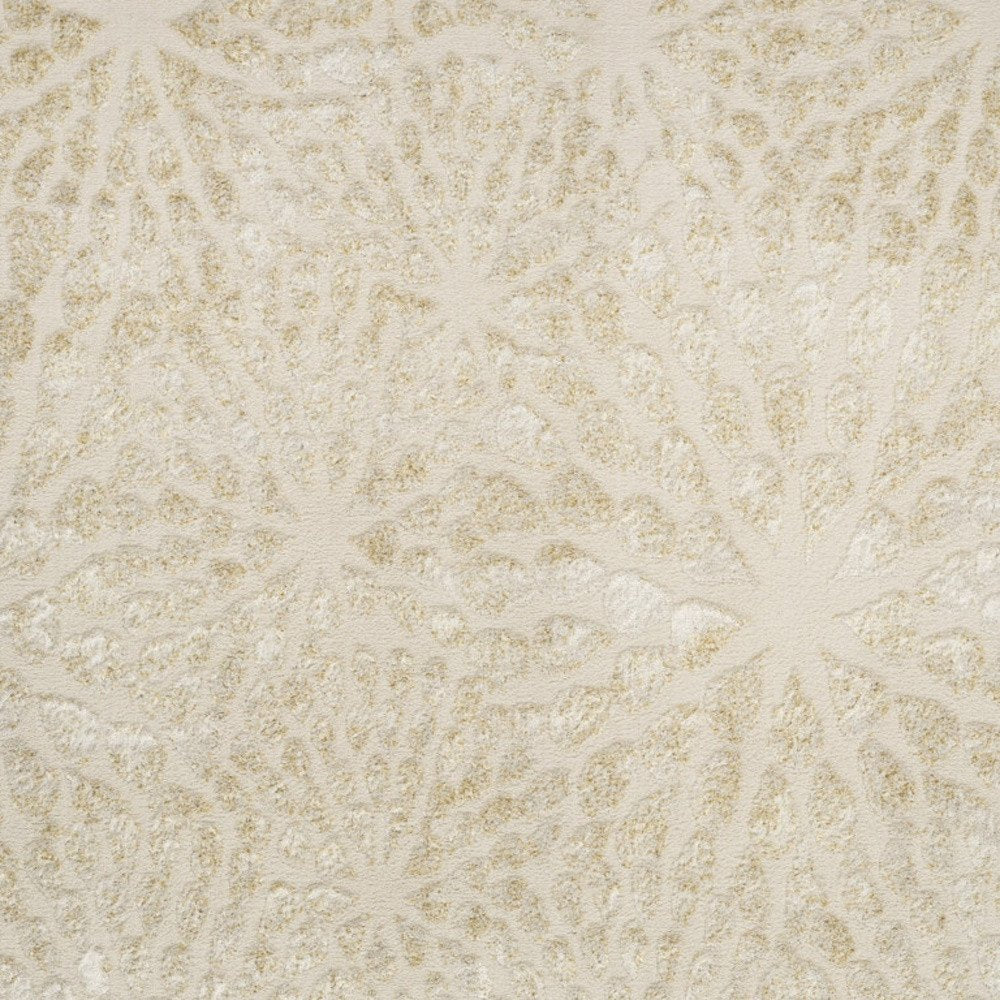 Ivory Abstract Area Rug