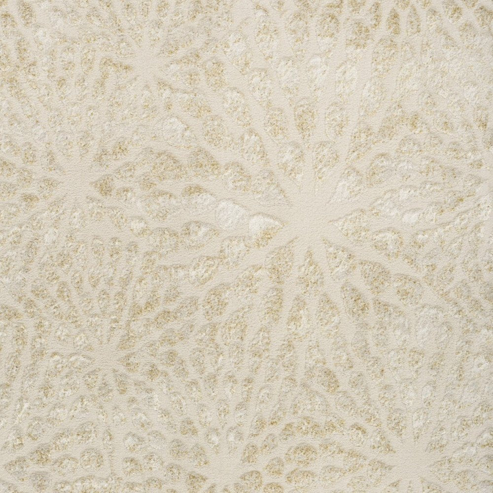 Ivory Abstract Area Rug