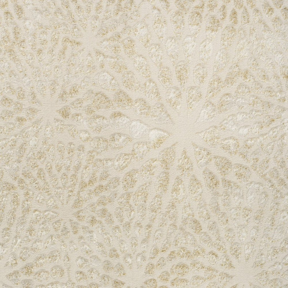 Ivory Abstract Area Rug