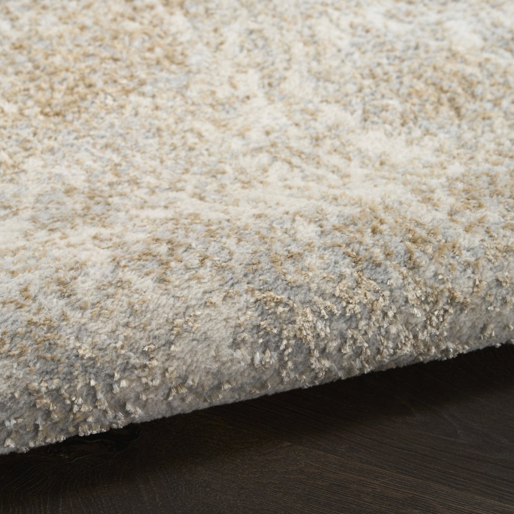 Gray Abstract Area Rug