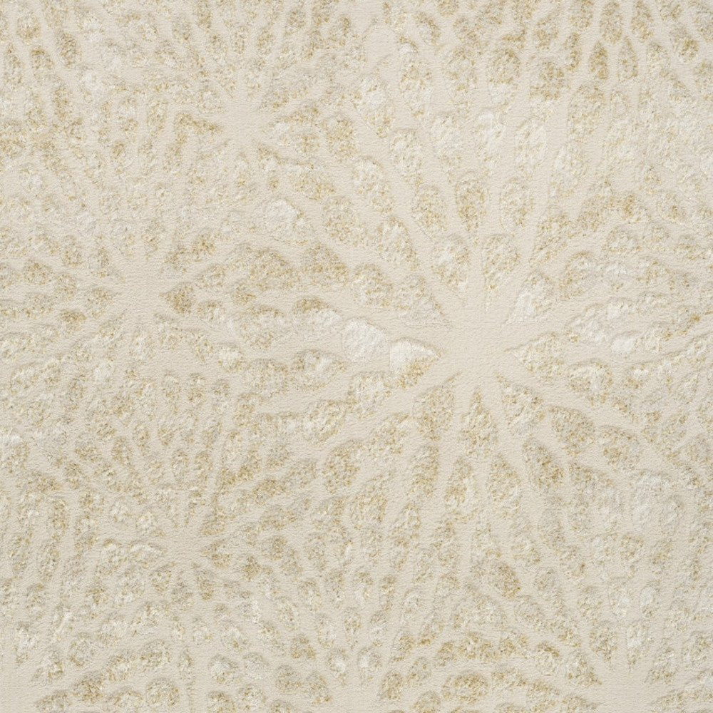 Ivory Abstract Area Rug