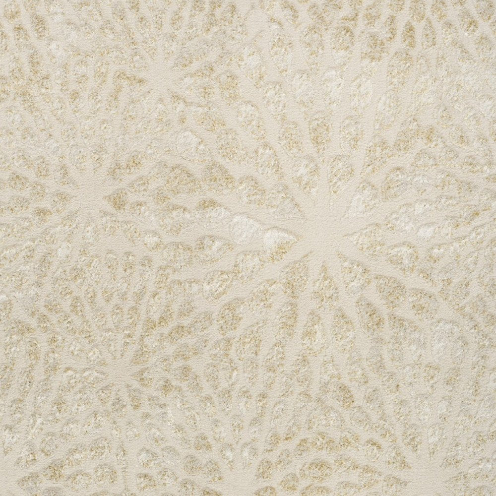 Ivory Abstract Area Rug