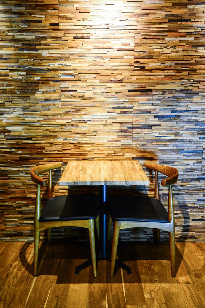 AUREMI Teak Reclaimed Wood Decorative Wall Panels