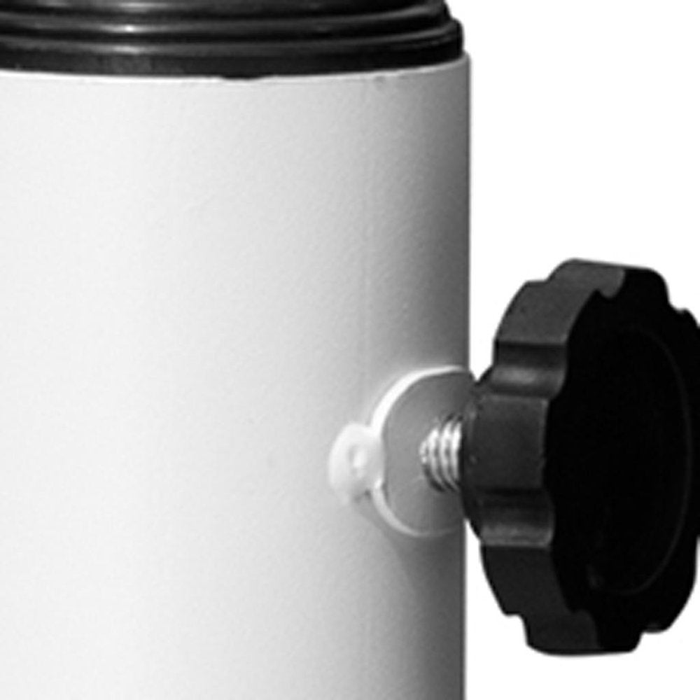 White Fillable In-Ground Patio Umbrella Base