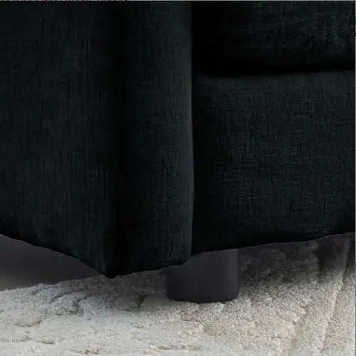 AUREMI Contemporary Chenille Loveseat