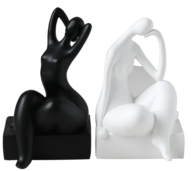 Sleek Minimalist Bookend Decor