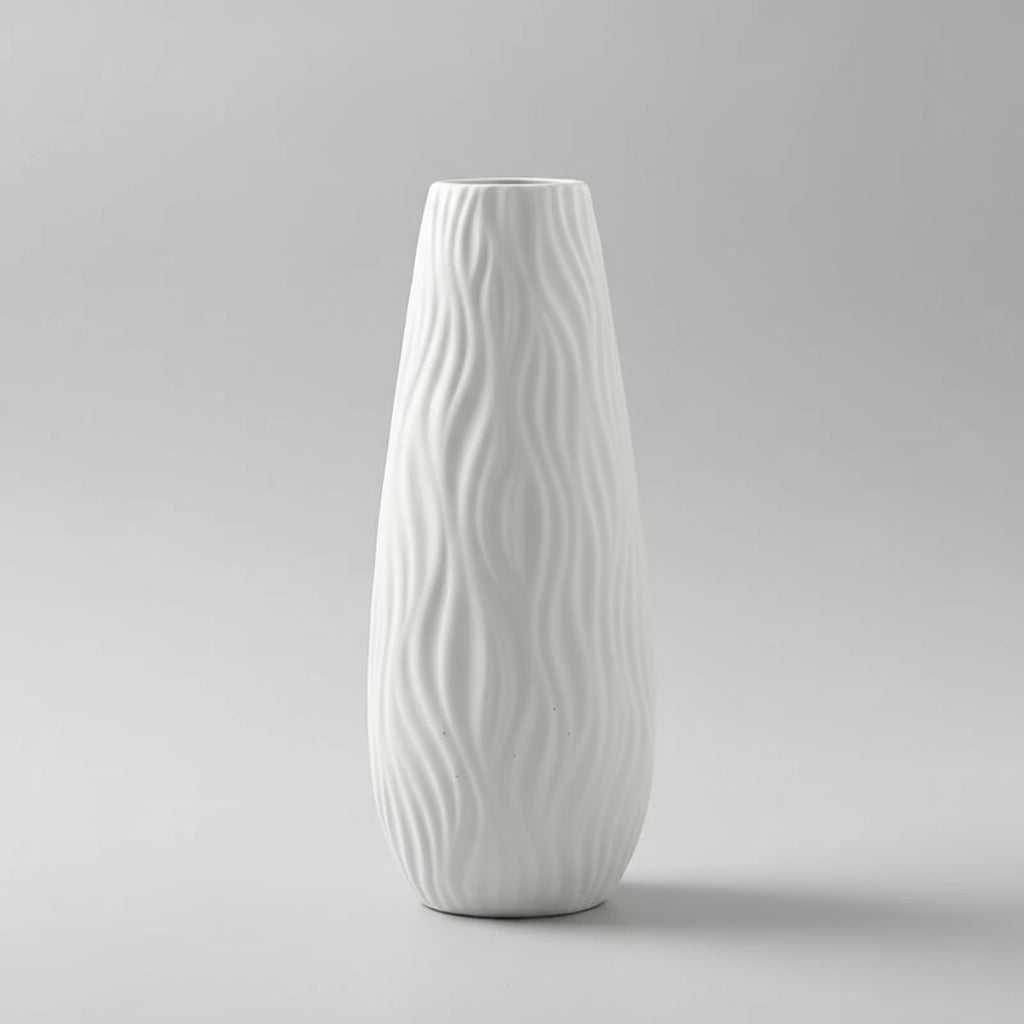 Modern Minimalist Ceramic Vase for Home & Office Decor
