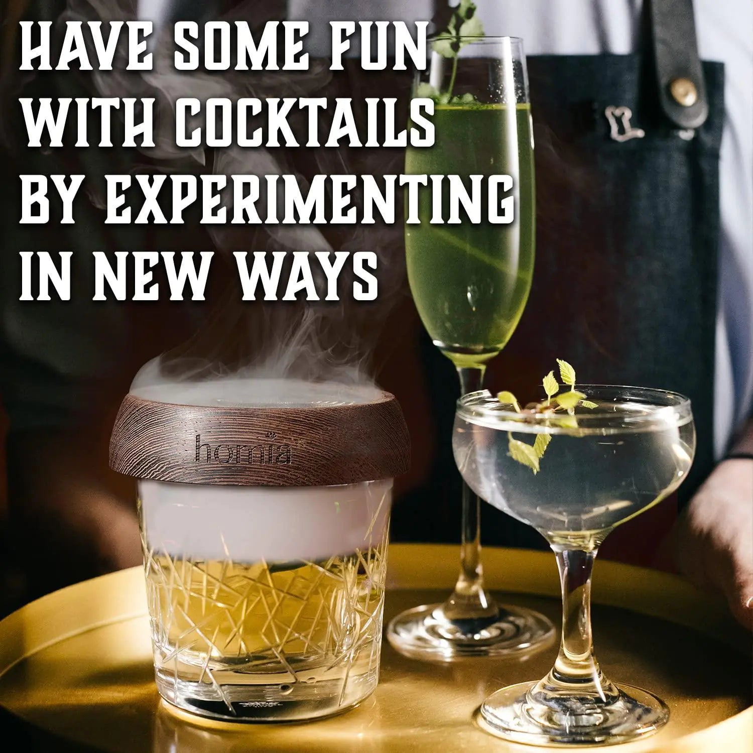 Piece Silver Bartender Kit with Bamboo Stand