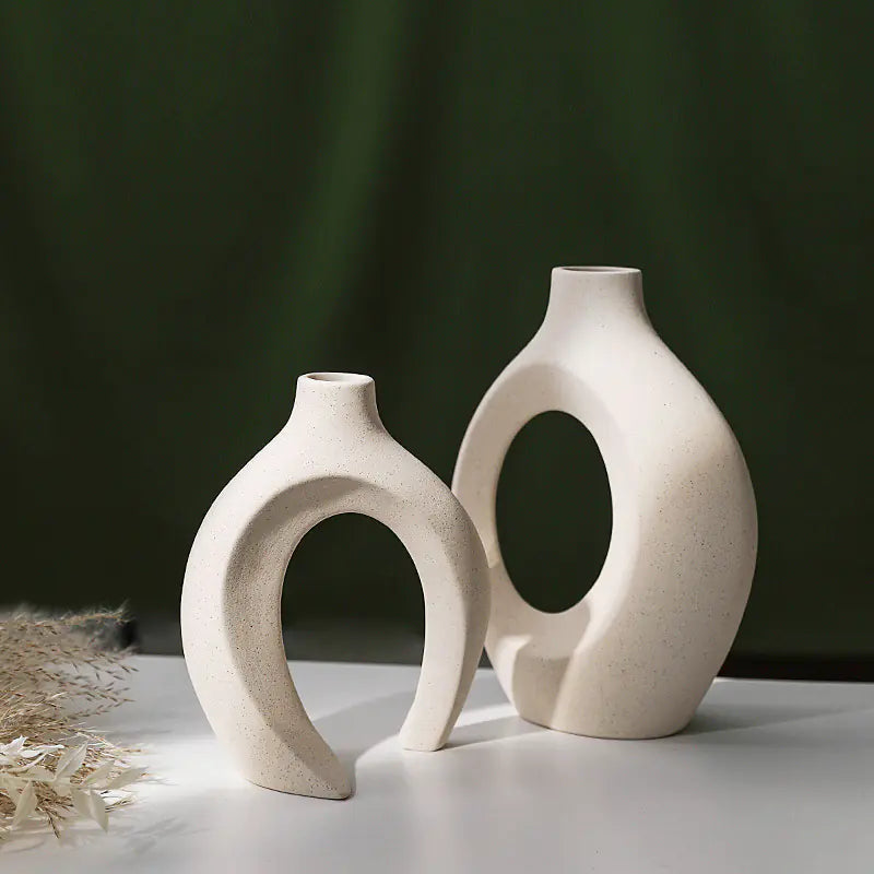 Minimalist European Vase Collection