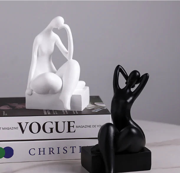 Sleek Minimalist Bookend Decor