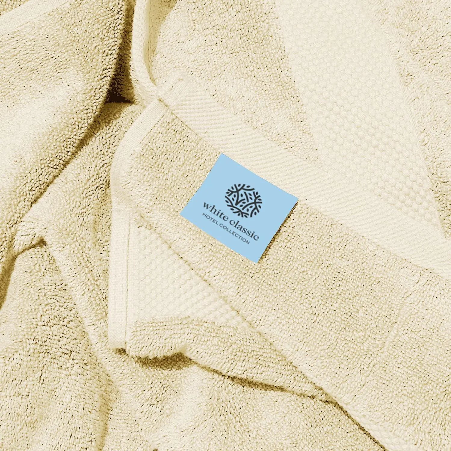 AUREMI Luxury Bath Towels  Beige Color