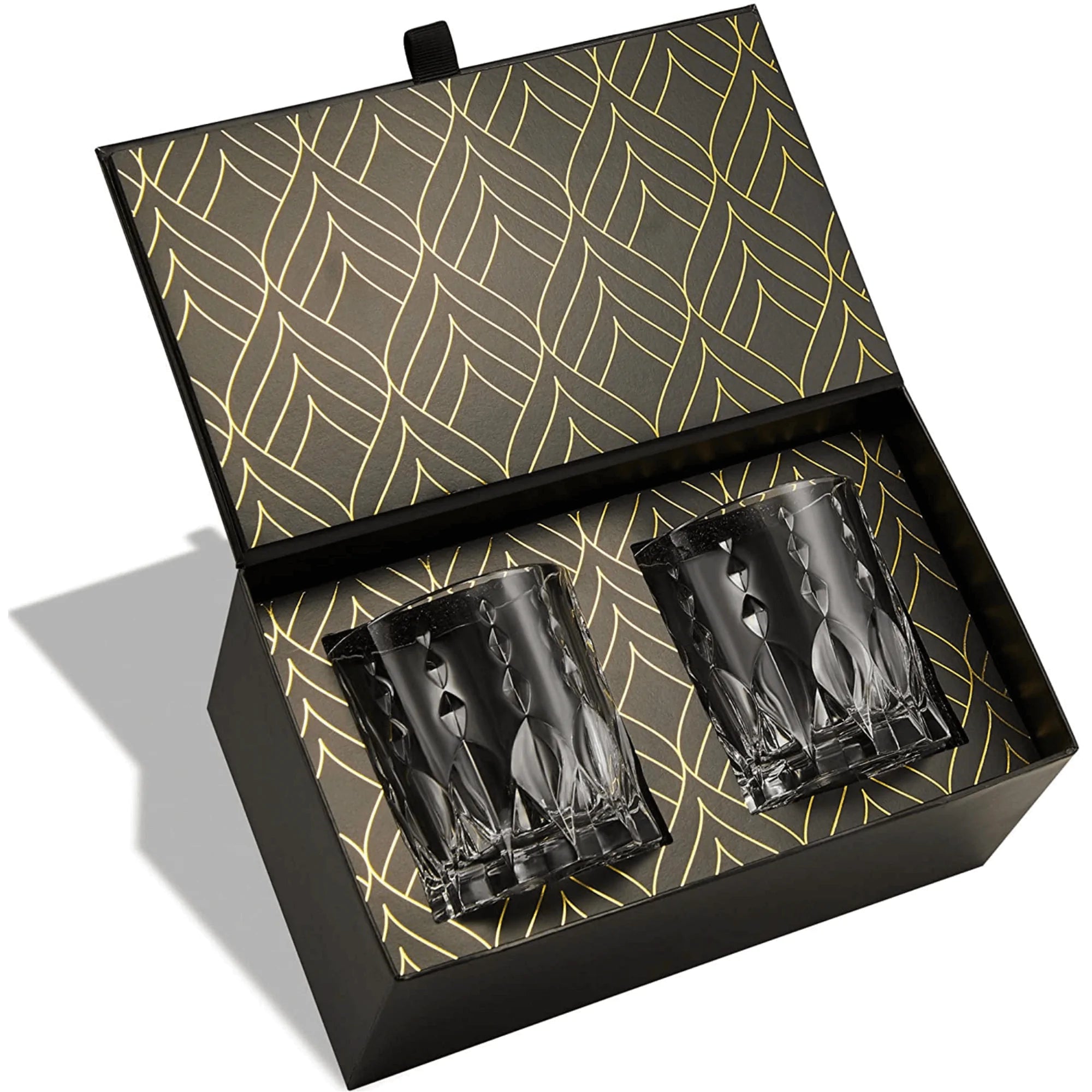 EcoLux Crystal Whiskey Glasses