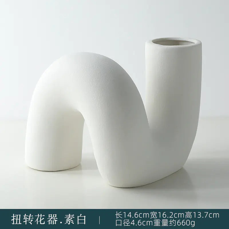 Nordic Minimalist Flower Vase