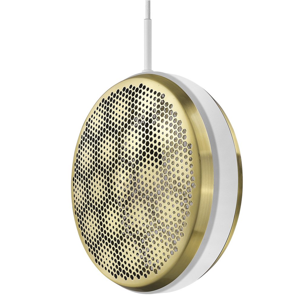 Tholos 1-Light White Pendant - Modern Minimalist Design