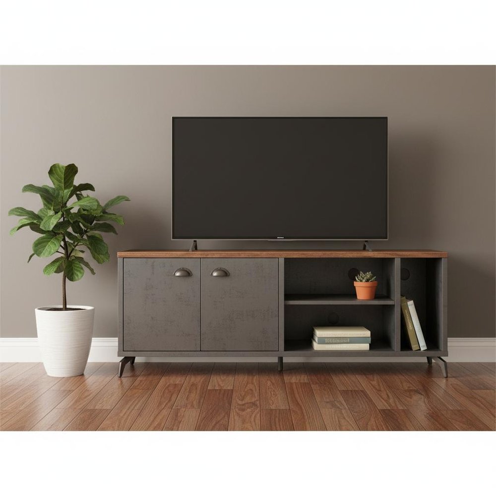 AUREMI Brown And Gray Distressed Reclaimed Wood