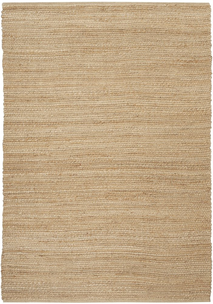 Natural Jute Flatweave Handmade Area Rug - 6x9 Cottage | AUREMI