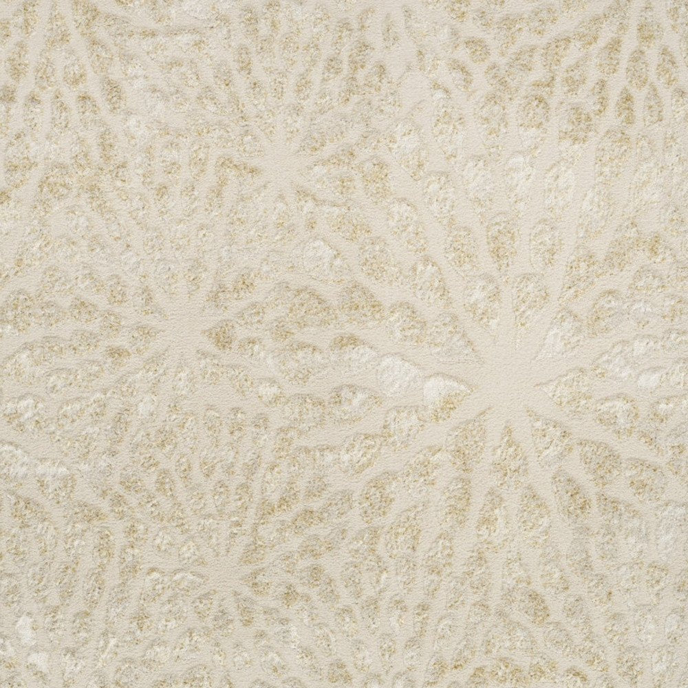 Ivory Abstract Area Rug