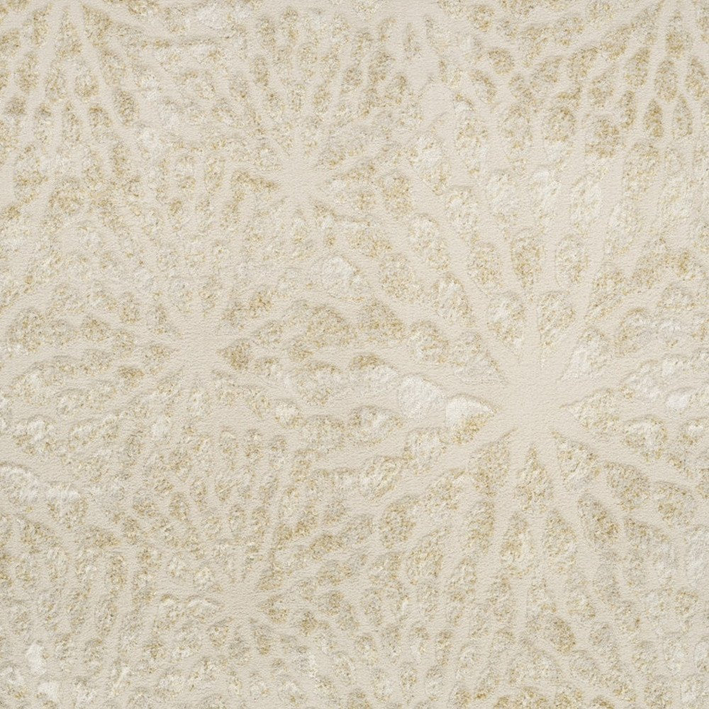 Ivory Abstract Area Rug