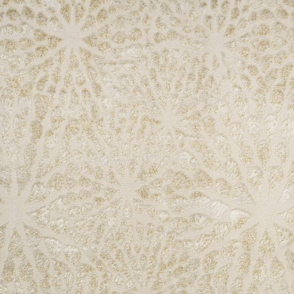 Ivory Abstract Area Rug