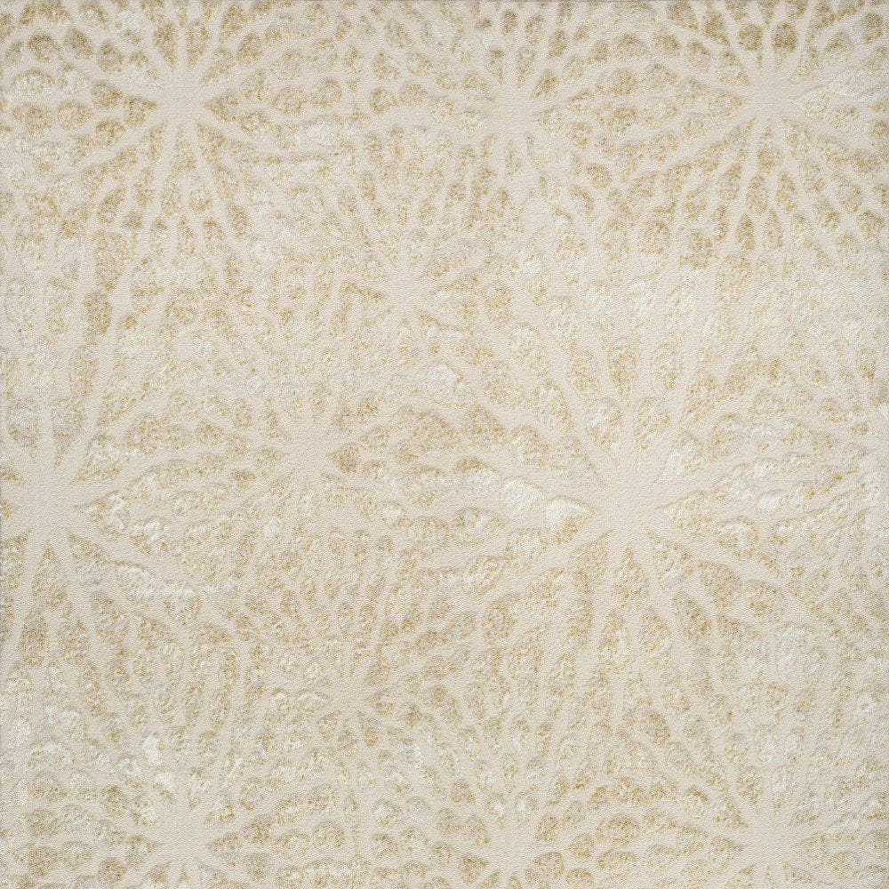Ivory Abstract Area Rug