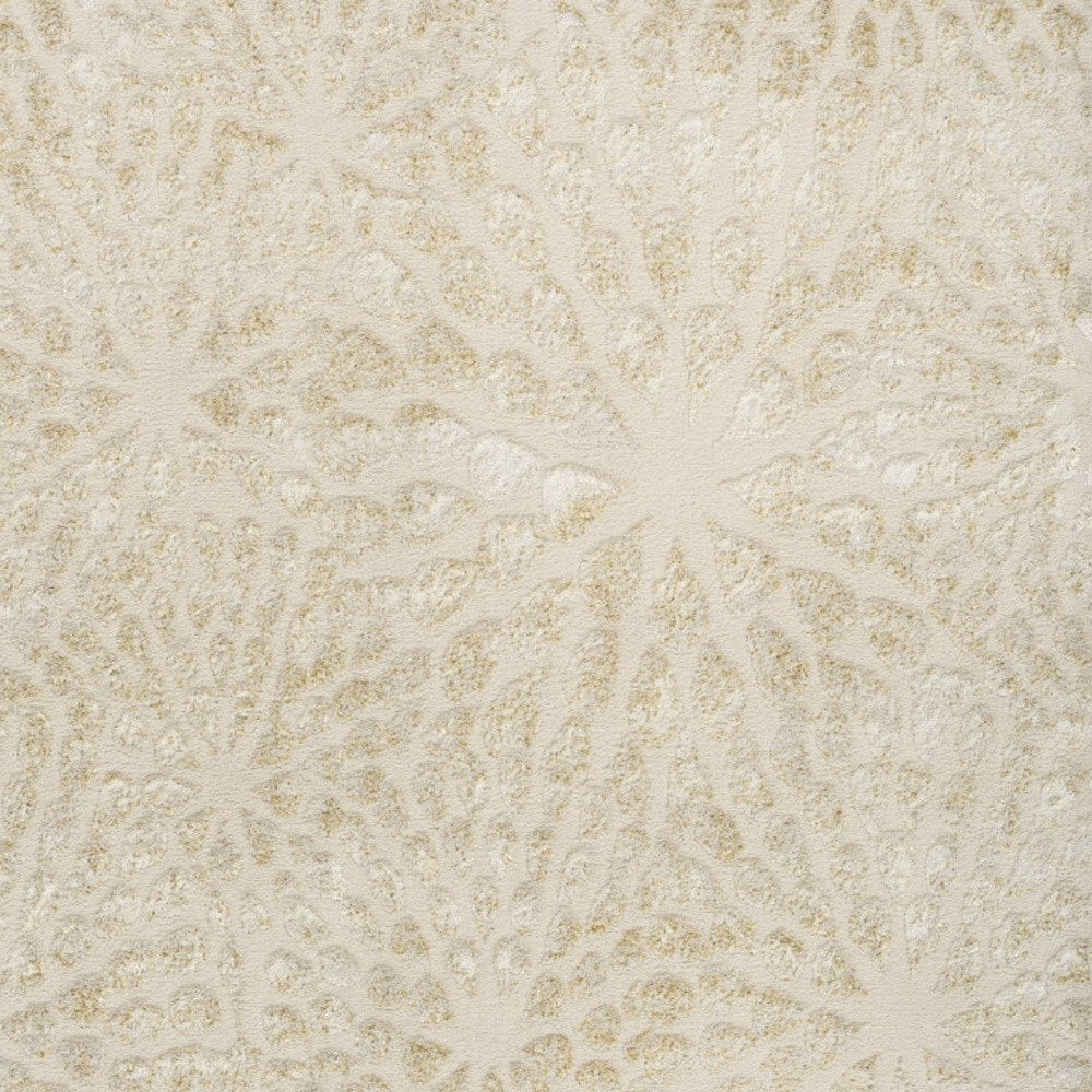 Ivory Abstract Area Rug