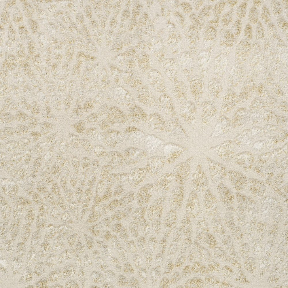 Ivory Abstract Area Rug