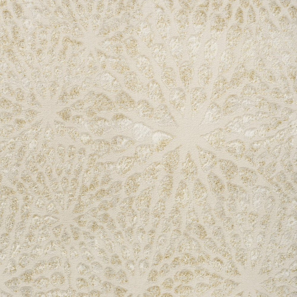 Ivory Abstract Area Rug