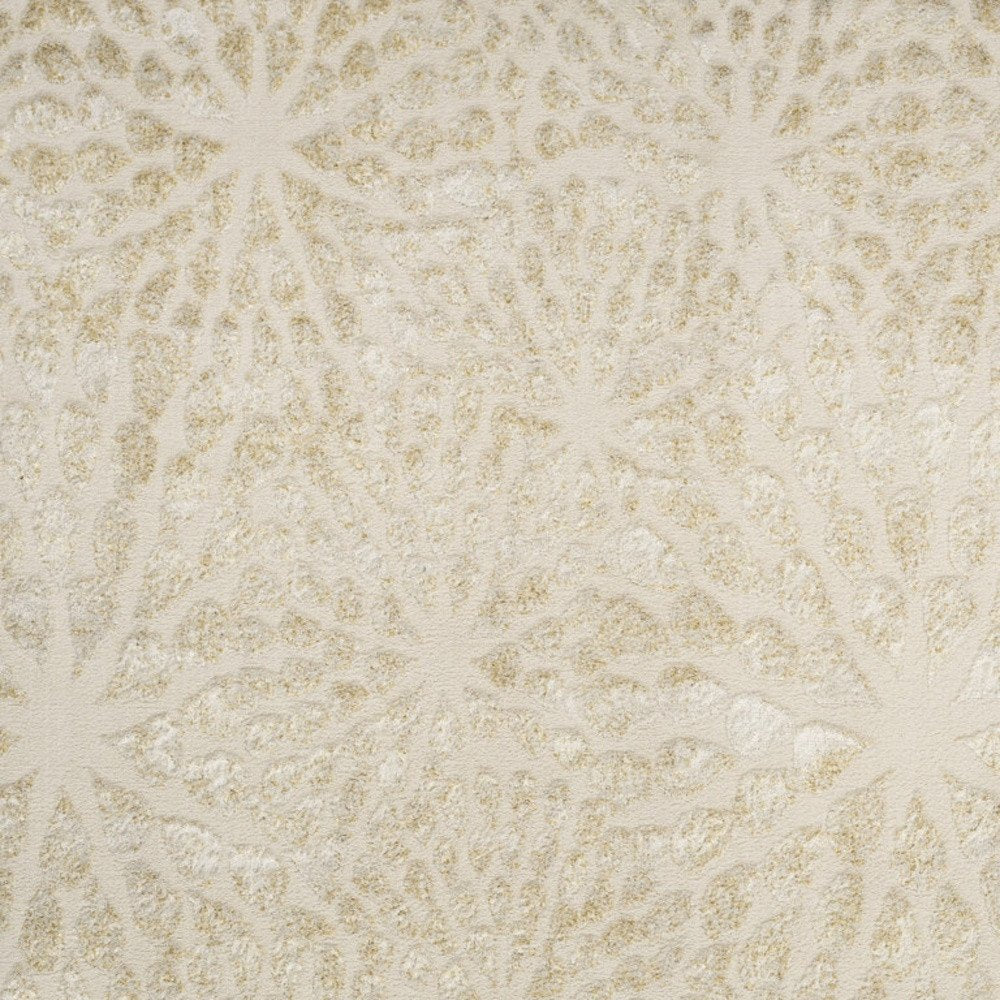 Ivory Abstract Area Rug