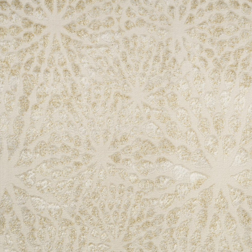 Ivory Abstract Area Rug