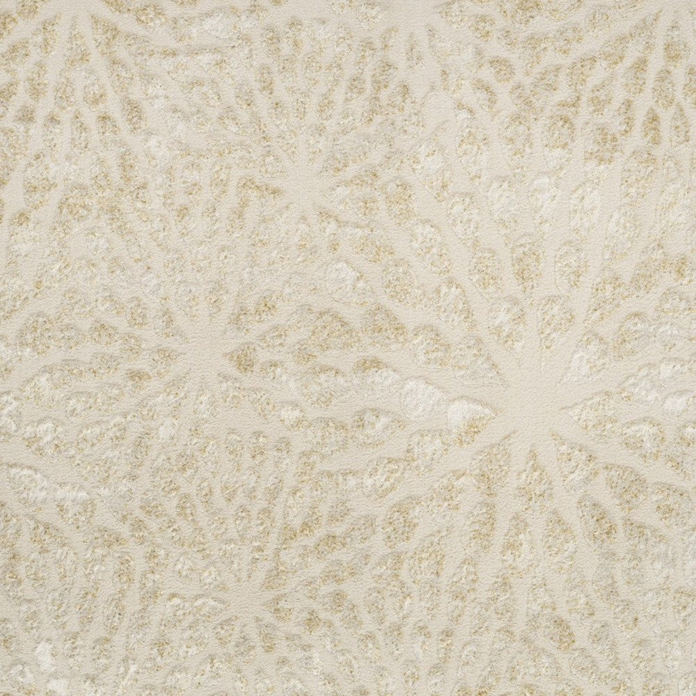 Ivory Abstract Area Rug