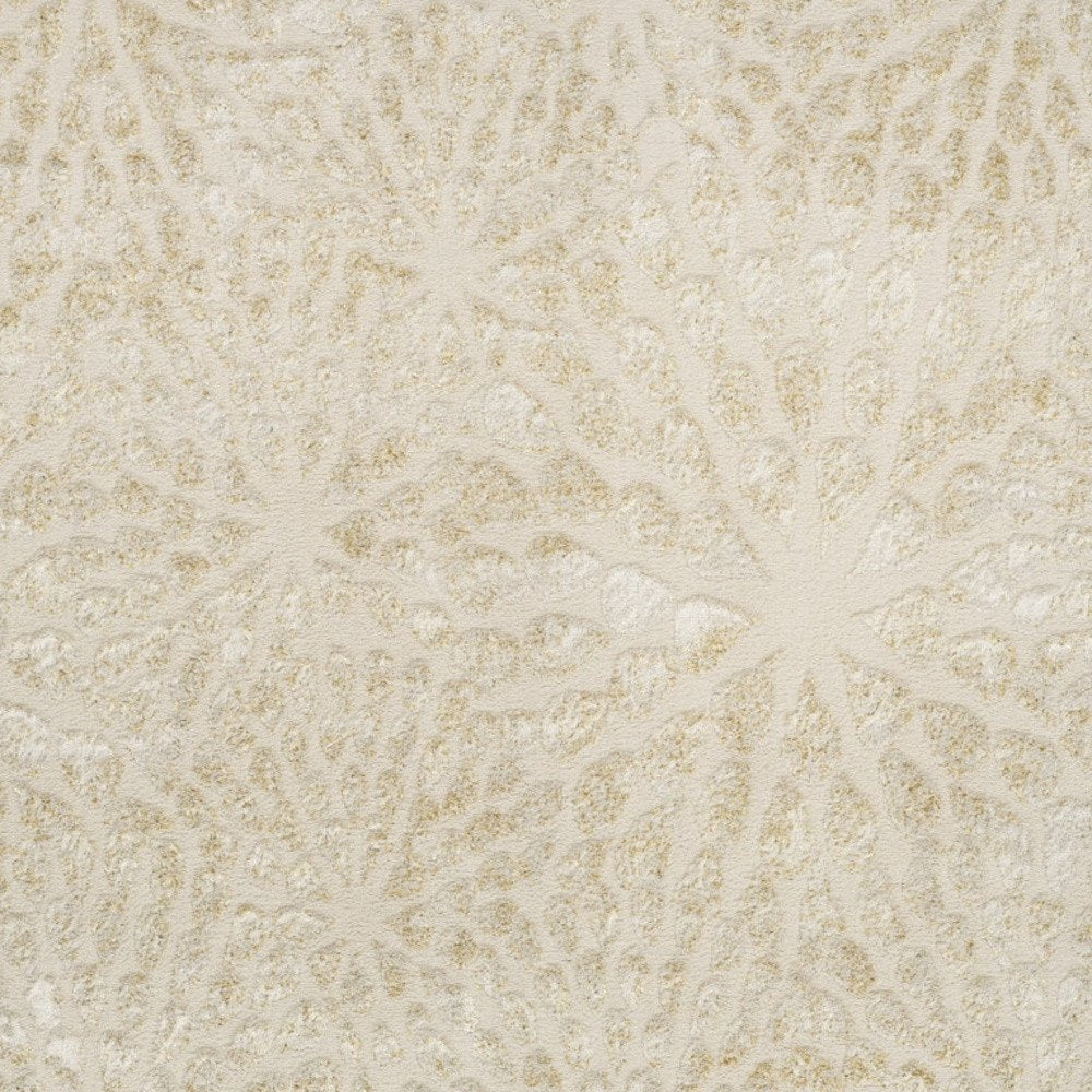 Ivory Abstract Area Rug
