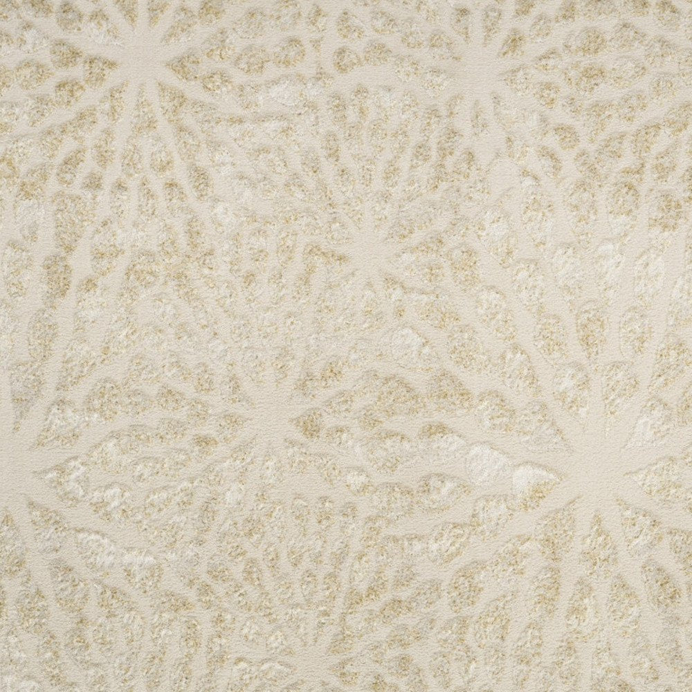 Ivory Abstract Area Rug