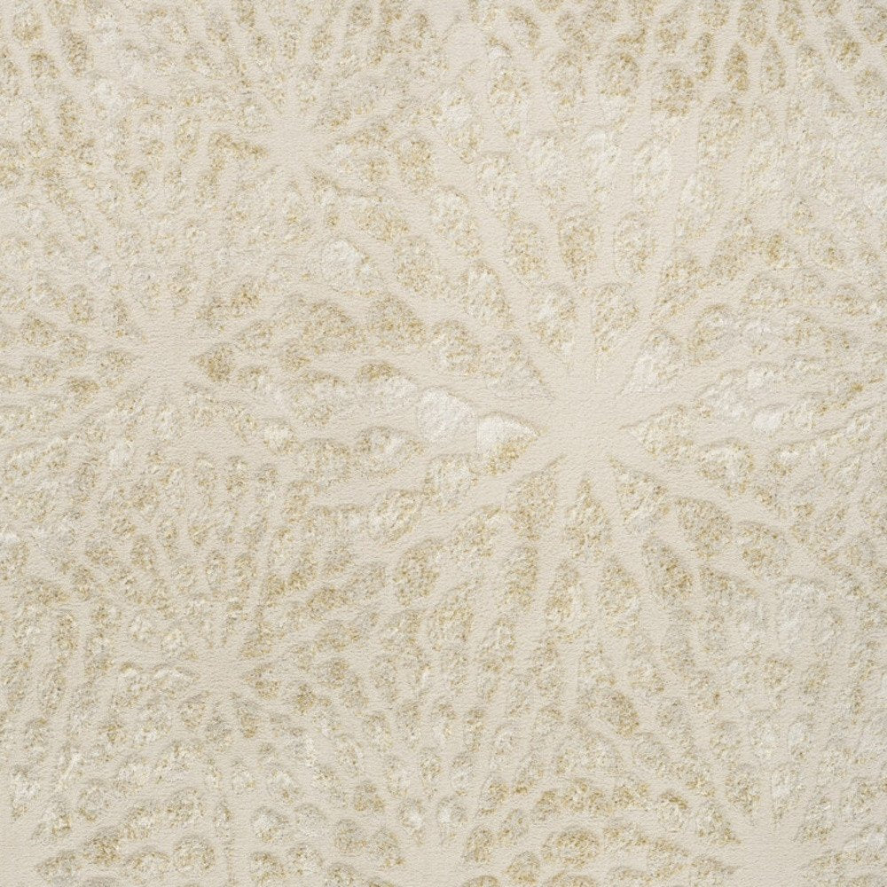 Ivory Abstract Area Rug